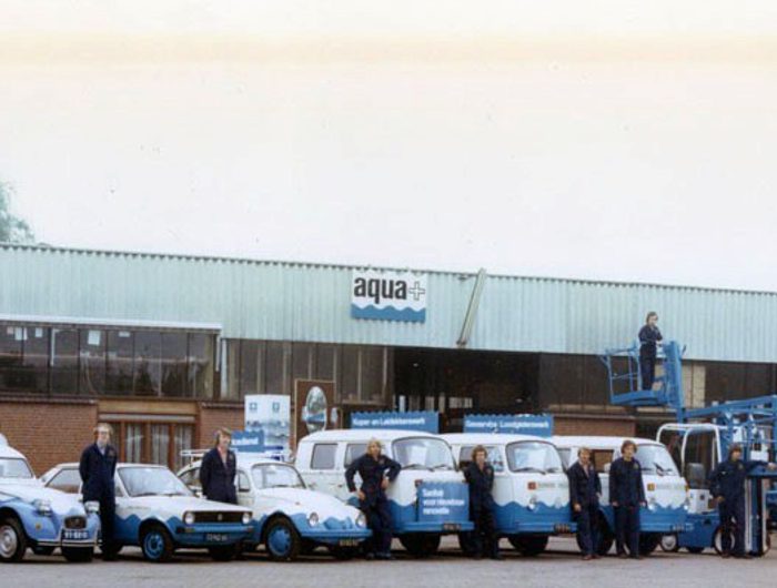 Foto wagenpark 1977